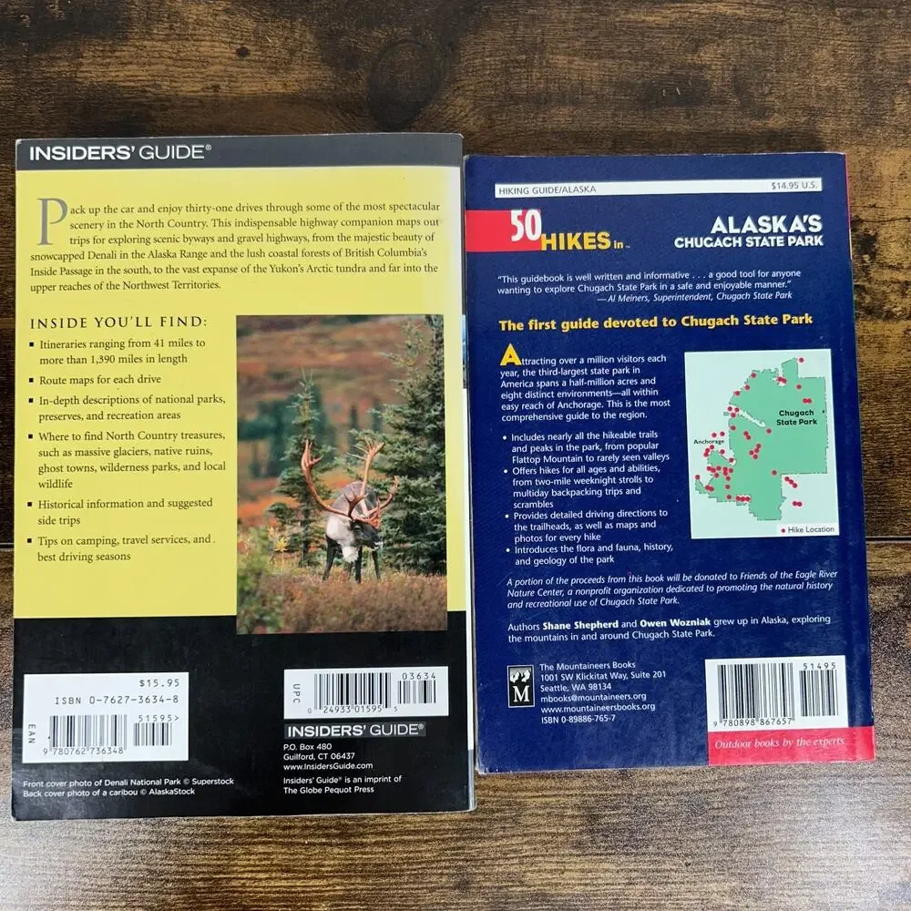50 Hikes in Alaskas Chugach State Park + Scenic Driving - Paperback - VERY GOOD